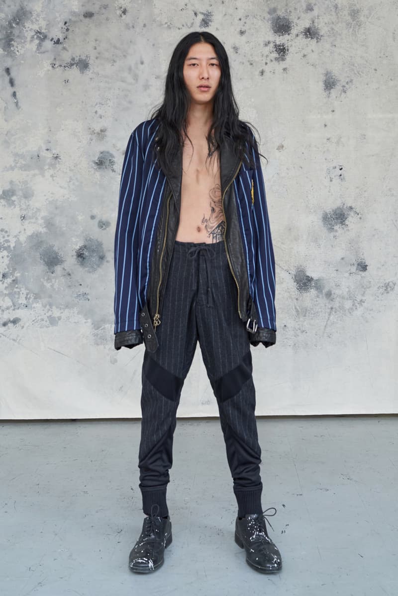 Greg Lauren Fall/Winter 2020 Lookbook Collection SCRAPS SCRAPWORK Jackets Knitwear Trousers Jumpsuits Coats Denim Houndstooth Blankets Tents Shirts Camouflage