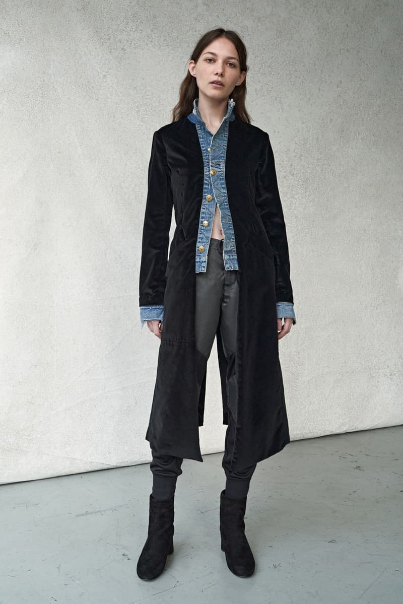 Greg Lauren Fall/Winter 2020 Lookbook Collection SCRAPS SCRAPWORK Jackets Knitwear Trousers Jumpsuits Coats Denim Houndstooth Blankets Tents Shirts Camouflage