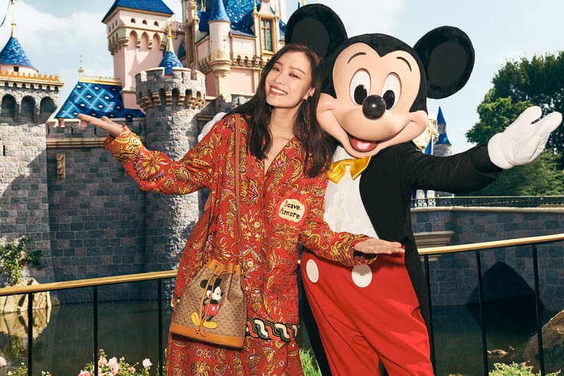 Disney gucci mickey mouse alessandro michele harmony korine chinese new year buy cop purchase release information cardigan gg logo minnie coat bag jacket shoes collaboration rat 2020 january 25