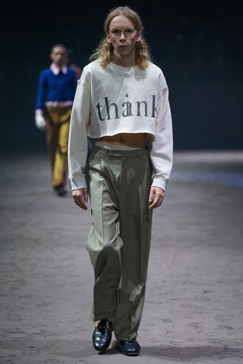 Gucci Fall/Winter 2020 Collection Runway Show milan fashion week fw20 alessandre michele presentation menswear