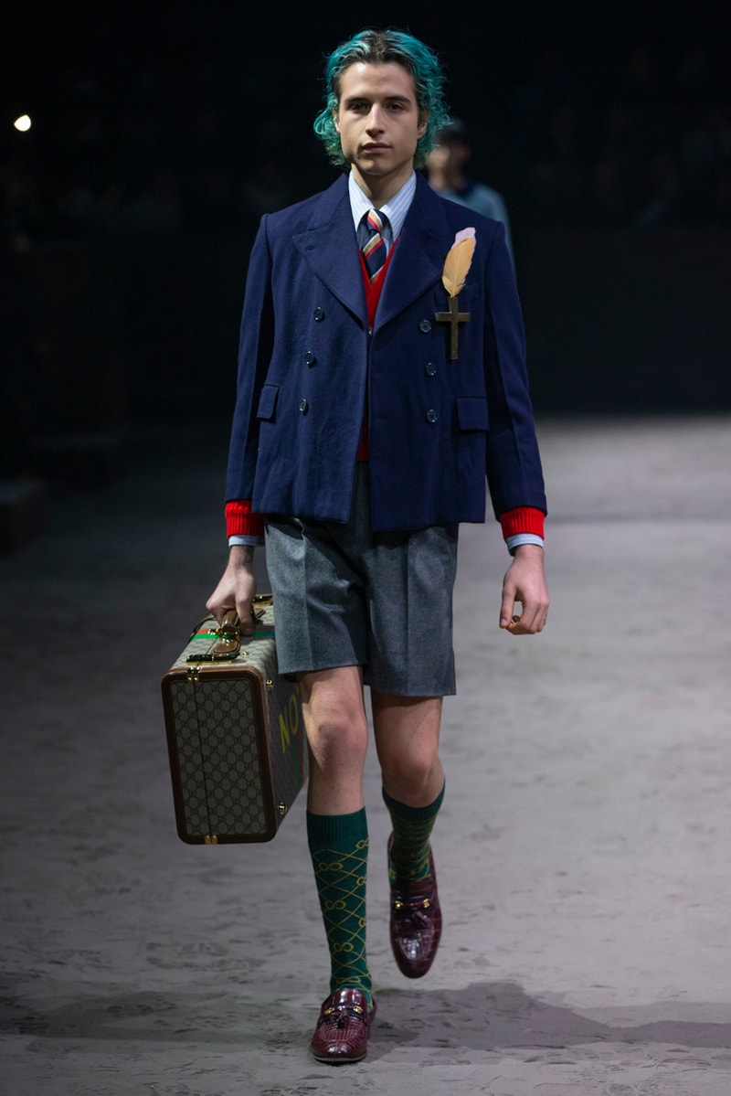 Gucci Fall/Winter 2020 Collection Runway Show milan fashion week fw20 alessandre michele presentation menswear