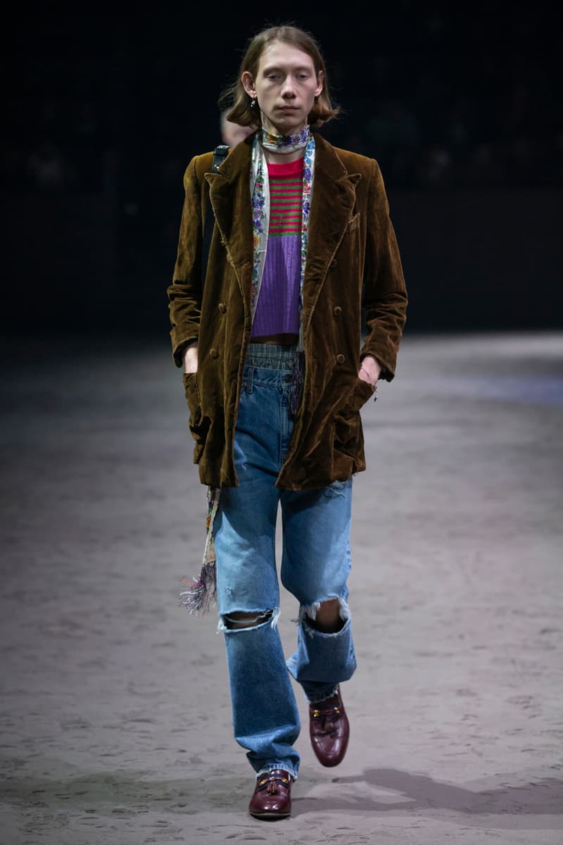 Gucci Fall/Winter 2020 Collection Runway Show milan fashion week fw20 alessandre michele presentation menswear