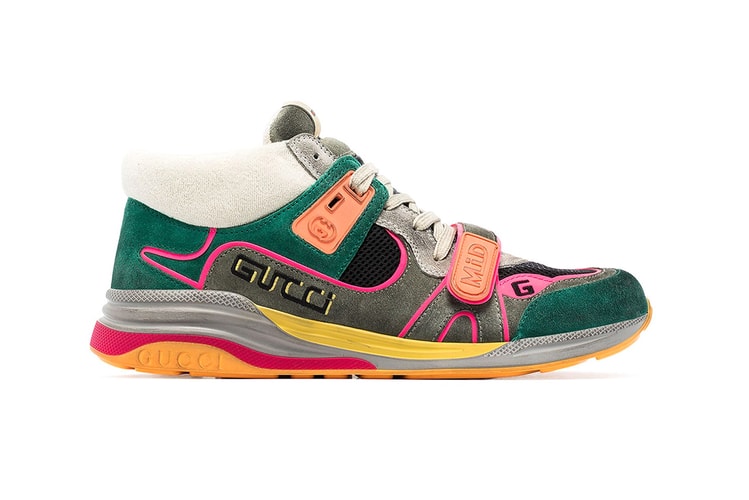 Gucci's Vintage-Inspired Ultrapace Gets Vibrant Mid-Top Overhaul