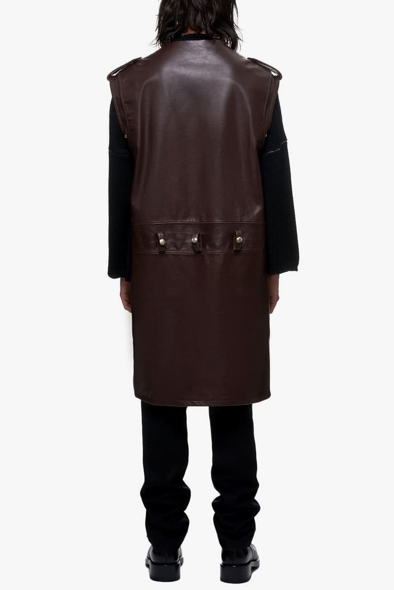 Raf Simons Sleeveless Elongated Perfecto Jacket