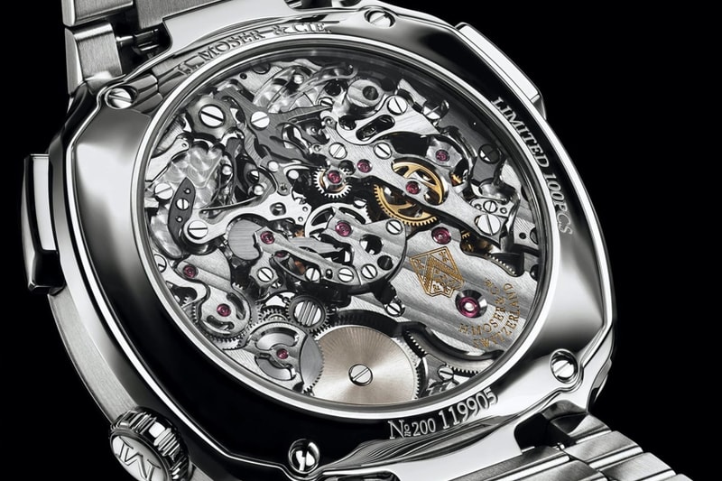 H. Moser & Cie Streamliner Flyback Watch Info  independent watchmaker swiss german made timepiece accessories Streamliner Flyback Chronograph Automatic Schaffhausen