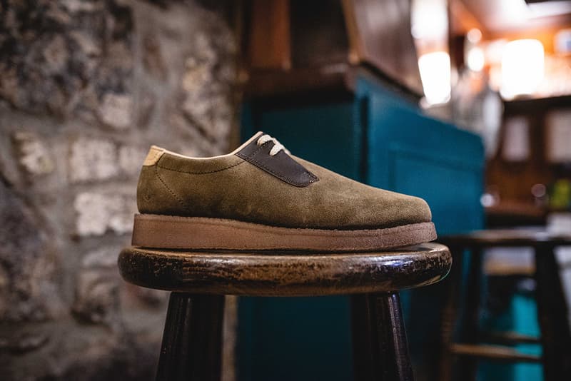 Hanon x Padmore & Barnes P500 Plain Toe Collaboration Release Footwear Silhouette Old School Vintage Traditional Wallabee Lookbooks Kilkenny, Ireland Hand Made Limited Edition