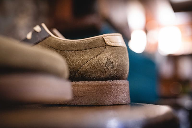 Hanon x Padmore & Barnes P500 Plain Toe Collaboration Release Footwear Silhouette Old School Vintage Traditional Wallabee Lookbooks Kilkenny, Ireland Hand Made Limited Edition