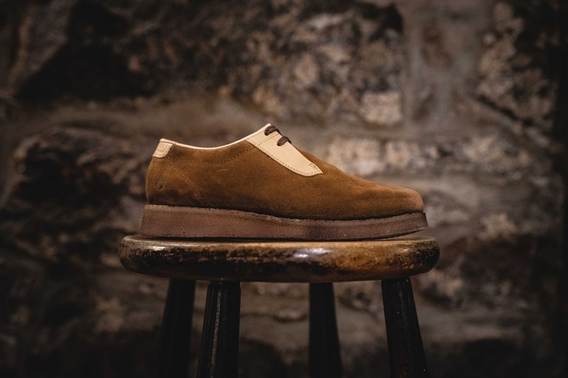 Hanon x Padmore & Barnes P500 Plain Toe Collaboration Release Footwear Silhouette Old School Vintage Traditional Wallabee Lookbooks Kilkenny, Ireland Hand Made Limited Edition