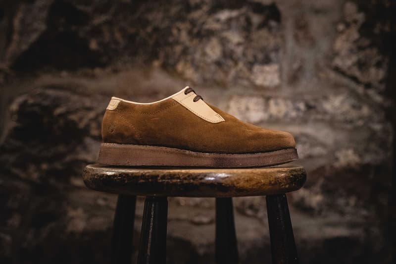 Hanon x Padmore & Barnes P500 Plain Toe Collaboration Release Footwear Silhouette Old School Vintage Traditional Wallabee Lookbooks Kilkenny, Ireland Hand Made Limited Edition