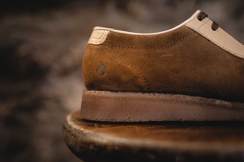 Hanon x Padmore & Barnes P500 Plain Toe Collaboration Release Footwear Silhouette Old School Vintage Traditional Wallabee Lookbooks Kilkenny, Ireland Hand Made Limited Edition