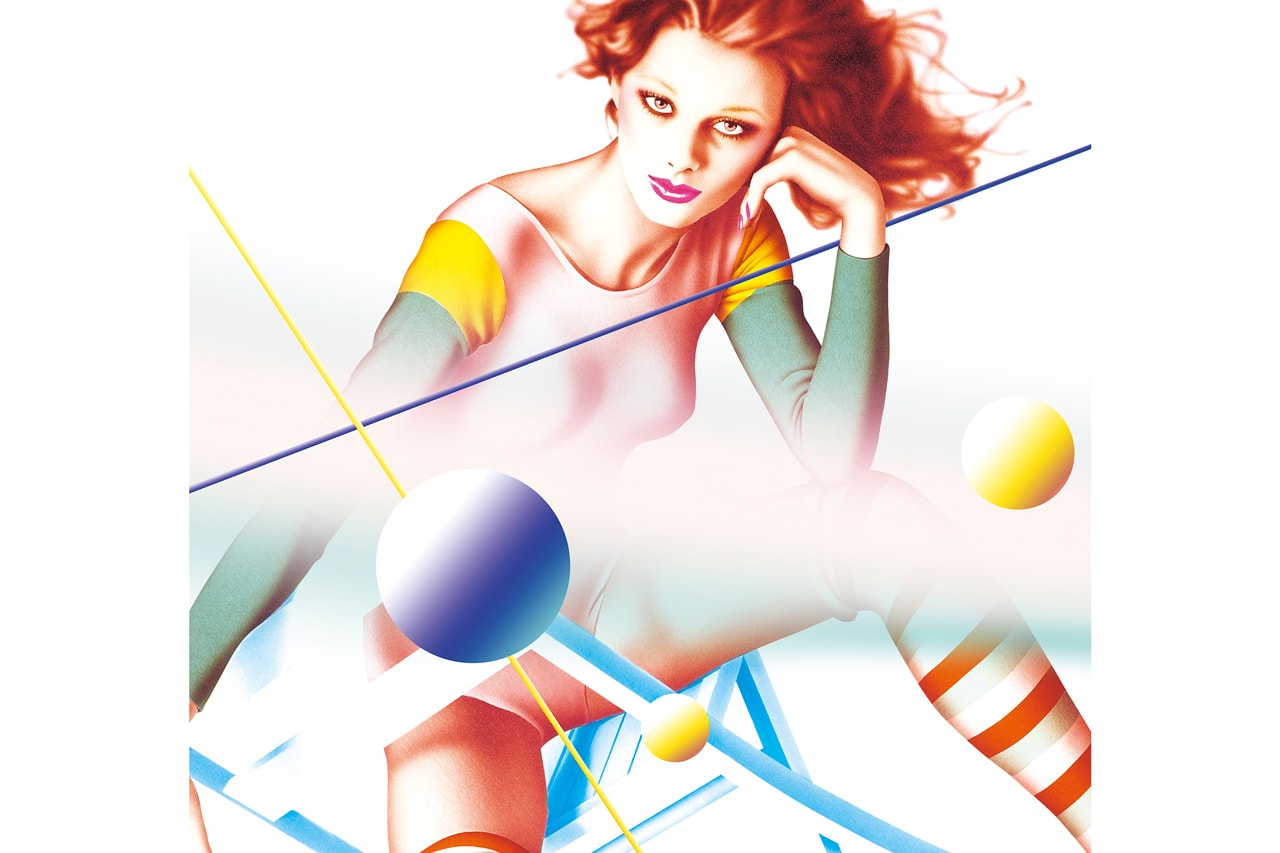 Harumi Yagamuchi & YOSHIROTTEN NANZUKA NANZUKA Gallery "2G" Studio "HARUMI'S WINTER" Paintings Airbrush Women Illustrations PARCO Advertisement