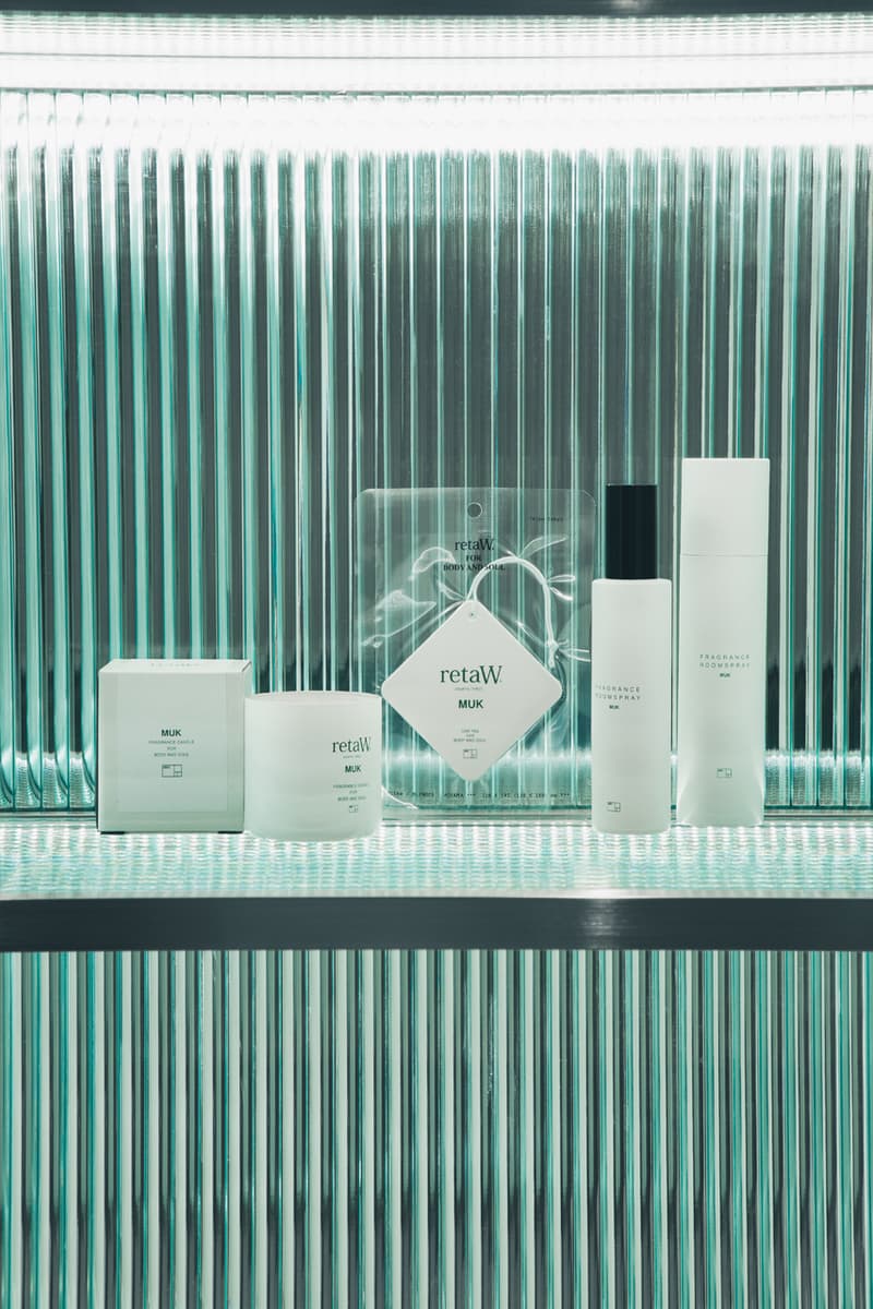 hbx retaw muk candle room spray car tag collaboration landmark store release notes bergamot lemongrass lemon lavandin pine needle lilac clove coriander cedarwood vetiver labdanum musk amber vanilla
