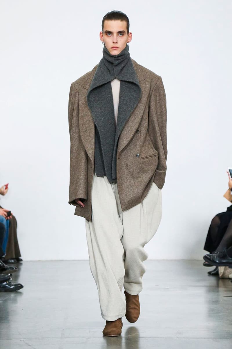 Hed Mayner Fall Winter 2020 Runway Collection presentation paris fashion week menswear fw20 pfw lvmh Prix Karl Lagerfeld