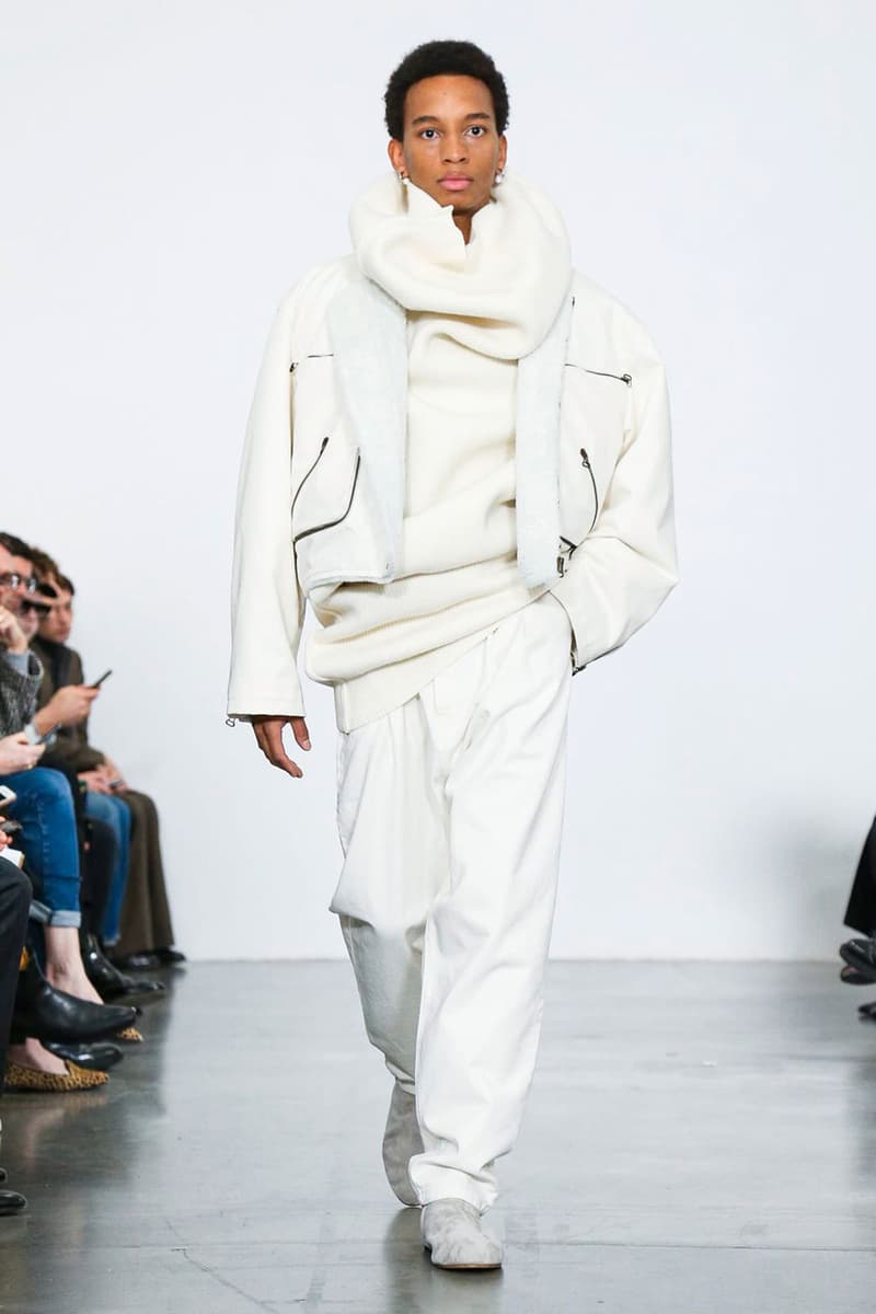 Hed Mayner Fall Winter 2020 Runway Collection presentation paris fashion week menswear fw20 pfw lvmh Prix Karl Lagerfeld