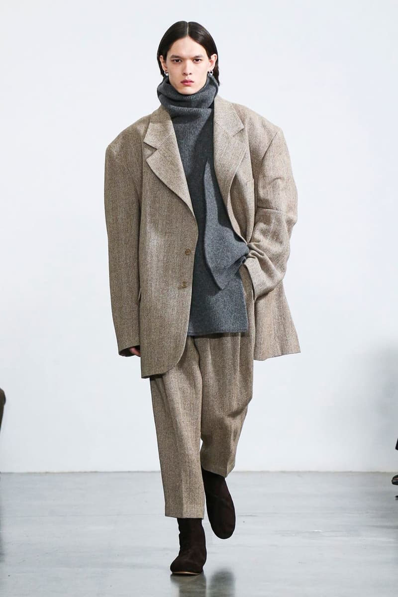 Hed Mayner Fall Winter 2020 Runway Collection presentation paris fashion week menswear fw20 pfw lvmh Prix Karl Lagerfeld