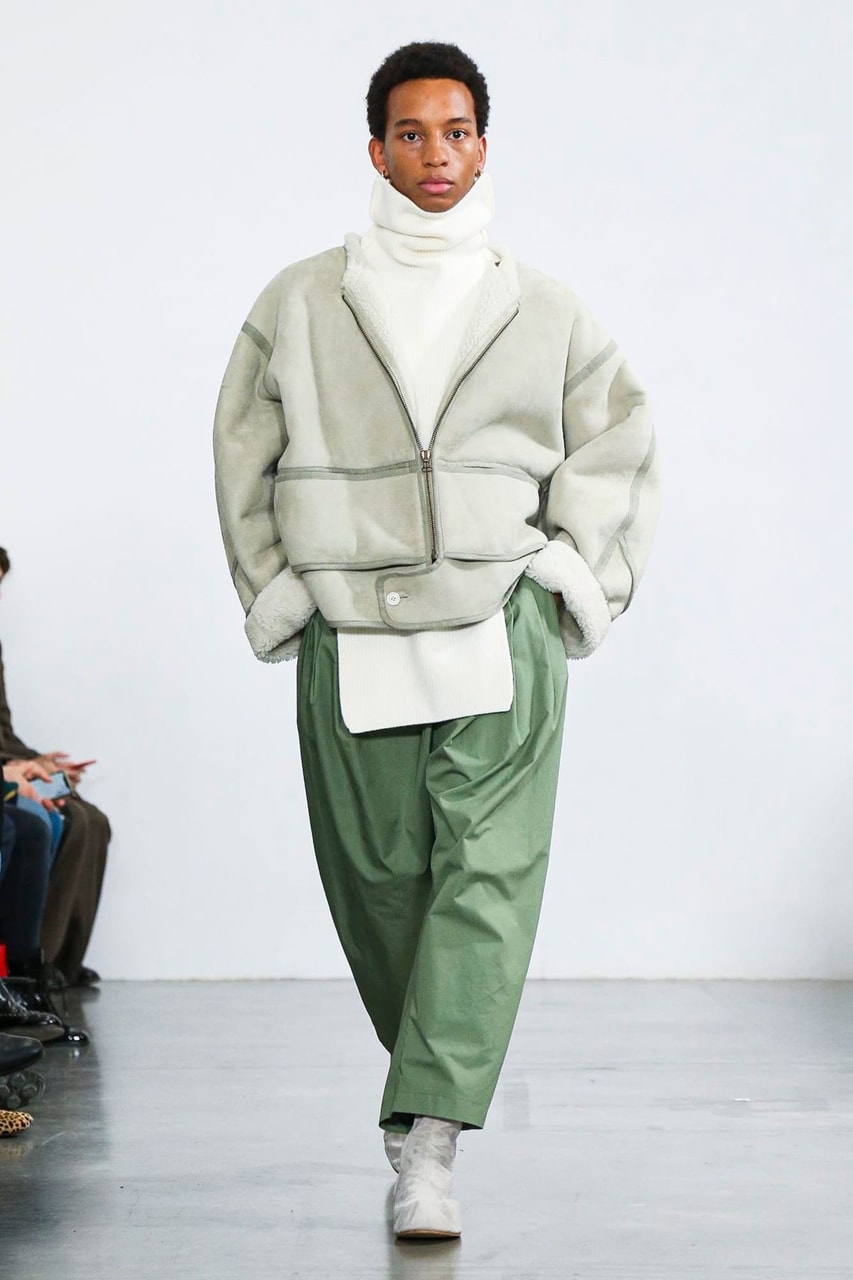 Hed Mayner Fall Winter 2020 Runway Collection presentation paris fashion week menswear fw20 pfw lvmh Prix Karl Lagerfeld