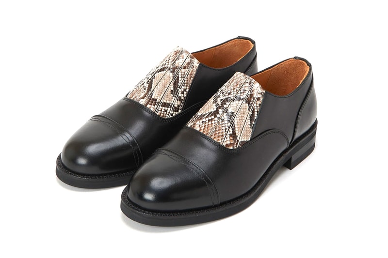 Hender Scheme Python Leather Slip On shoes footwear derbys dress shoes wallet Spring Summer 2020 Sukima Japanese Ryo Kashiwazaki Japanaese Asakusa artisinal leathergoods