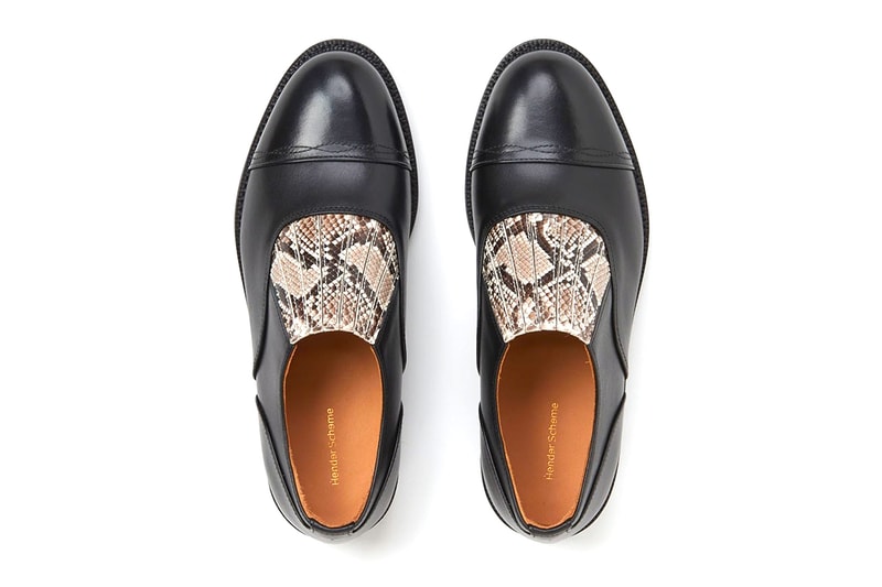 Hender Scheme Python Leather Slip On shoes footwear derbys dress shoes wallet Spring Summer 2020 Sukima Japanese Ryo Kashiwazaki Japanaese Asakusa artisinal leathergoods
