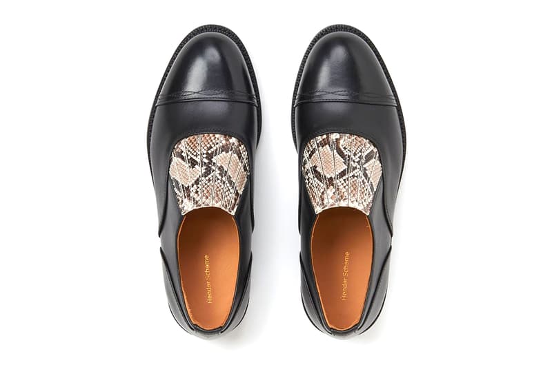 Hender Scheme Python Leather Slip On shoes footwear derbys dress shoes wallet Spring Summer 2020 Sukima Japanese Ryo Kashiwazaki Japanaese Asakusa artisinal leathergoods