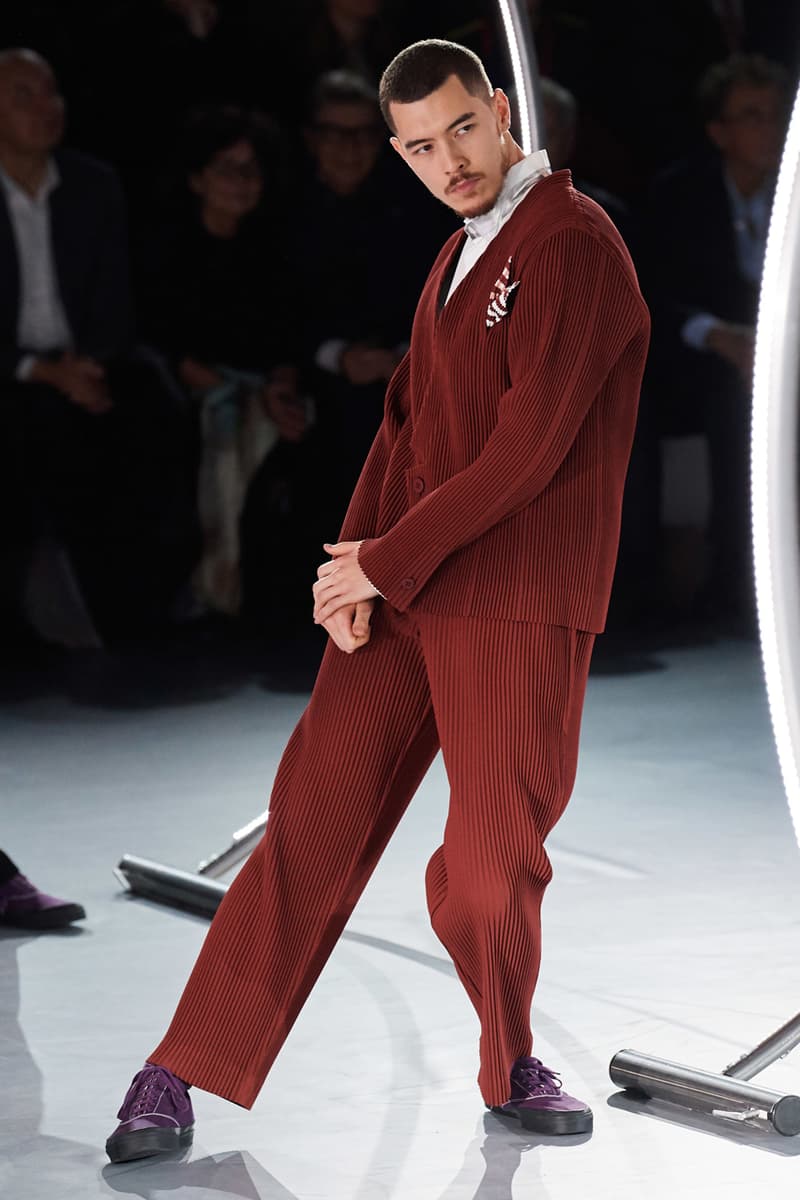 HOMME PLISSÉ Issey Miyake Fall/Winter 2020 Collection Runway menswear fw20 paris fashion week homme plisse