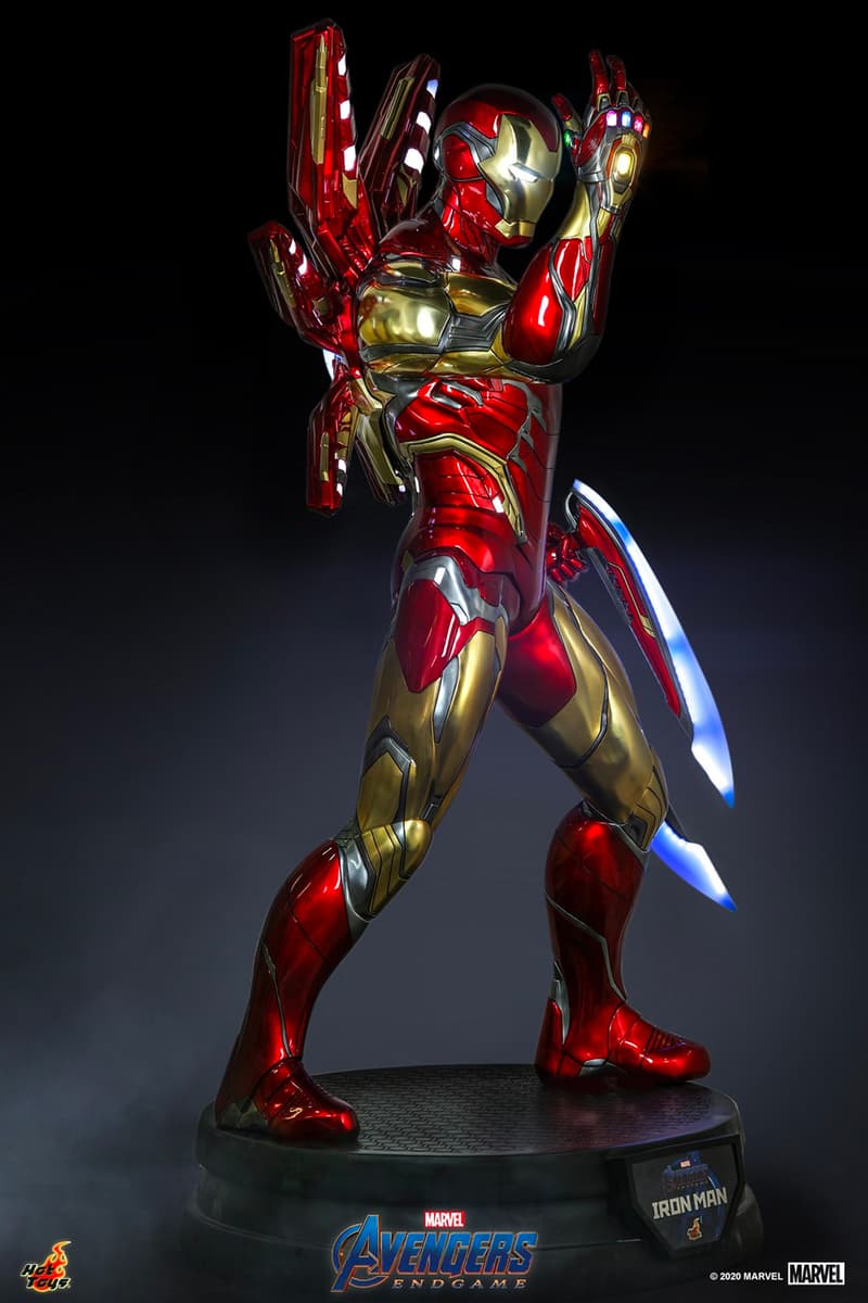 Hot Toys Avengers Endgame Iron Man Mark LXXXC Life Size Collectible 1:1 release Info date Buy