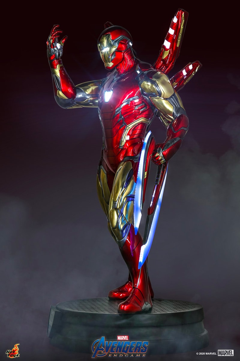 Hot Toys Avengers Endgame Iron Man Mark LXXXC Life Size Collectible 1:1 release Info date Buy