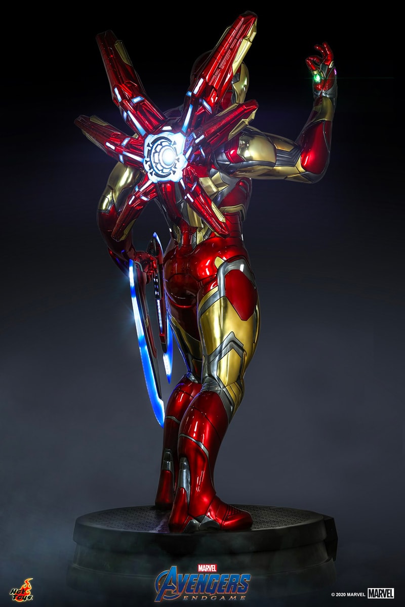 Hot Toys Avengers Endgame Iron Man Mark LXXXC Life Size Collectible 1:1 release Info date Buy