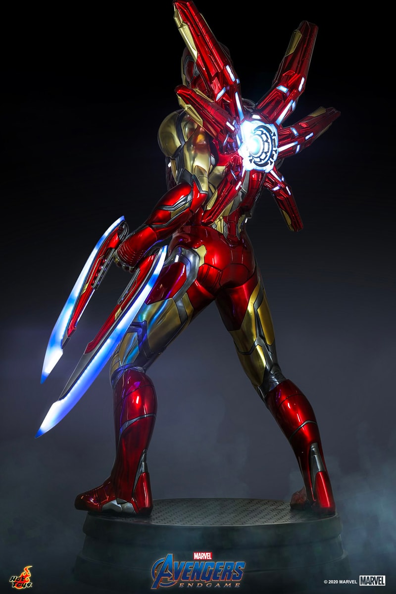 Hot Toys Avengers Endgame Iron Man Mark LXXXC Life Size Collectible 1:1 release Info date Buy