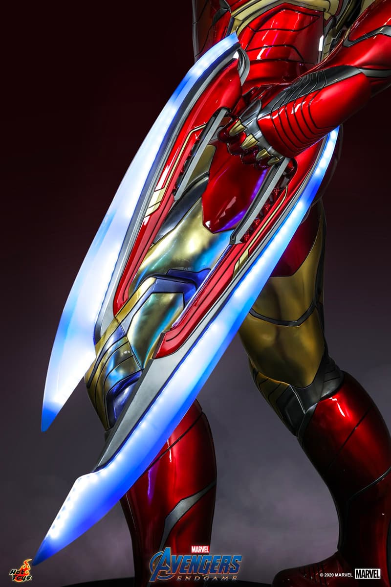 Hot Toys Avengers Endgame Iron Man Mark Lxxxc Life Size Collectible Hypebeast