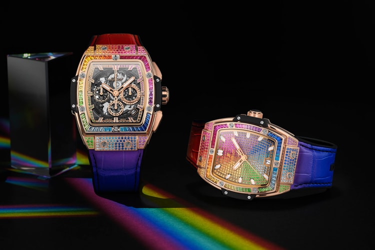 Hublot's 2020 Watch Releases Feature Rainbow-Colored Gemstones, Gold Crystal, Shearling Cuffs and More
