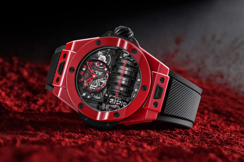 hublot 2020 watch watches collection releases dubai conference classic fusion gold crystal big bang unico integral spirit rainbow gemstones red magic ceramic sang bleu ii one click bracelets