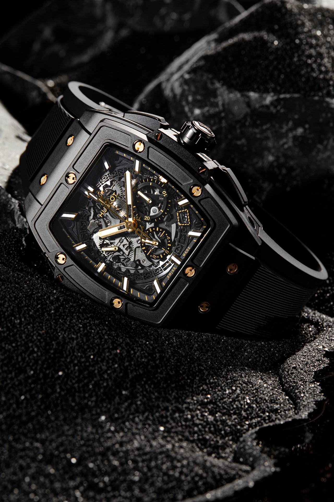 Hublot South East Asia Special Edition Watches Big Bang references (44 mm, 41 mm and 38 mm), the Classic Fusion 45 mm Aerofusion Chronograph Ceramic and the Spirit of Big Bang 42 mm