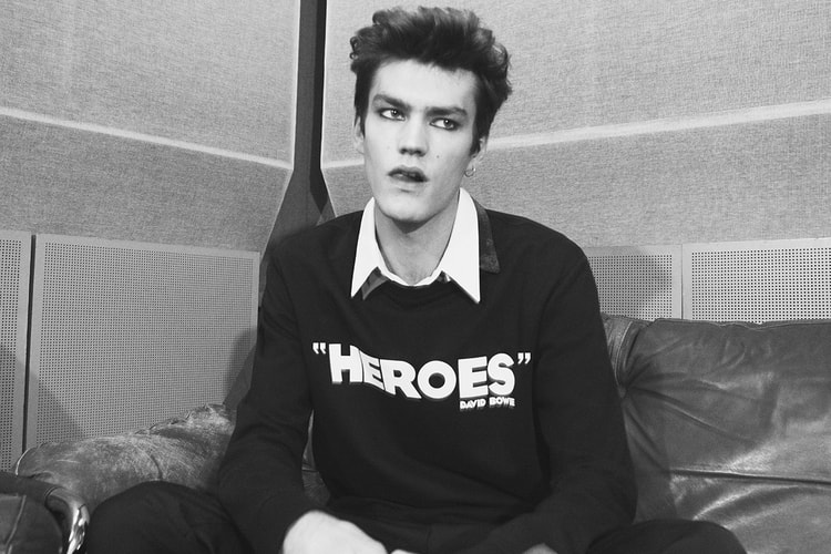 HUGO Pays Homage to David Bowie in Slogan-Adorned "HUGO Loves Bowie" Capsule