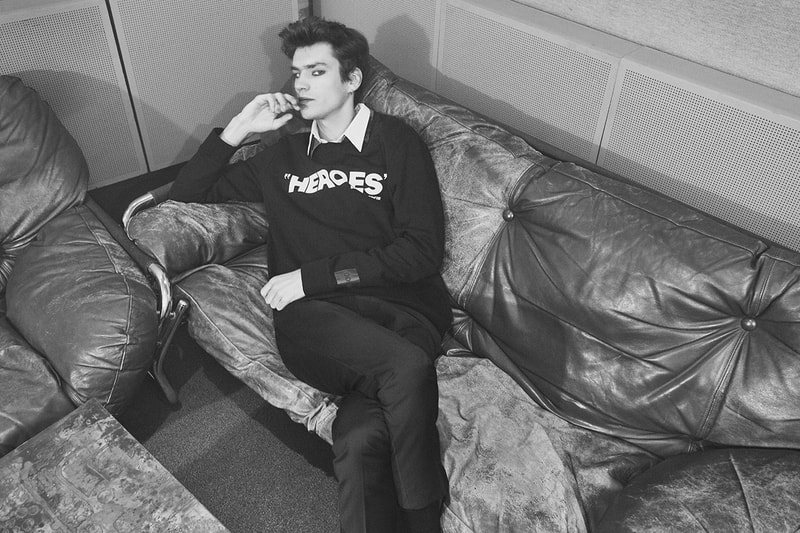 HUGO Releases "HUGO Loves Bowie" Capsule Collection Lookbook Drop Release Information 1977-1979 ‘Berlin Trilogy' ‘Low’ ‘Heroes’ ‘Lodger’ Albums Artwork Birthday Celebration Icon Legacy British Musician Pop Culture 
