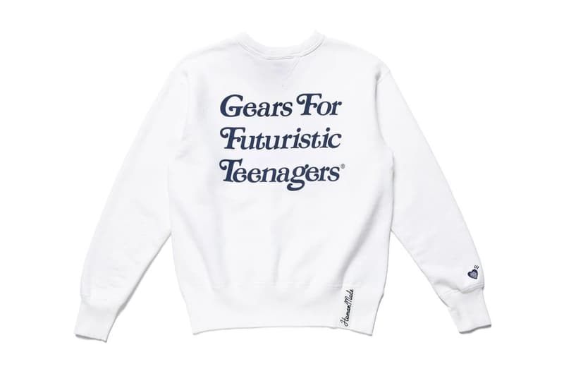 Girls Dont Cry HUMAN MADE 2020 Capsule collection verdy harajuku nigo graphics text typeface slub tees vintage tote bag white clean 50s mid century Japanese designer streetwear