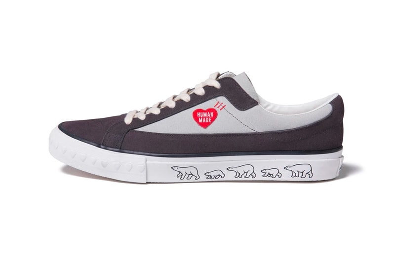 HUMAN MADE Suede Heart Shoe Premium delicate HM19CS055 sneakers footwear trainers runners skate gears for futuristic teenagers pharrell williams nigo Spring Summer 2020