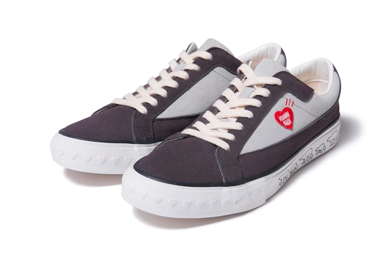 HUMAN MADE Suede Heart Shoe Premium delicate HM19CS055 sneakers footwear trainers runners skate gears for futuristic teenagers pharrell williams nigo Spring Summer 2020