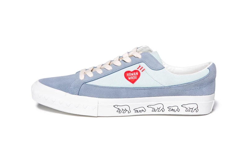 HUMAN MADE Suede Heart Shoe Premium delicate HM19CS055 sneakers footwear trainers runners skate gears for futuristic teenagers pharrell williams nigo Spring Summer 2020