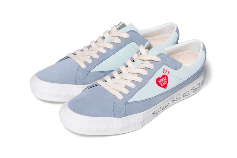 HUMAN MADE Suede Heart Shoe Premium delicate HM19CS055 sneakers footwear trainers runners skate gears for futuristic teenagers pharrell williams nigo Spring Summer 2020