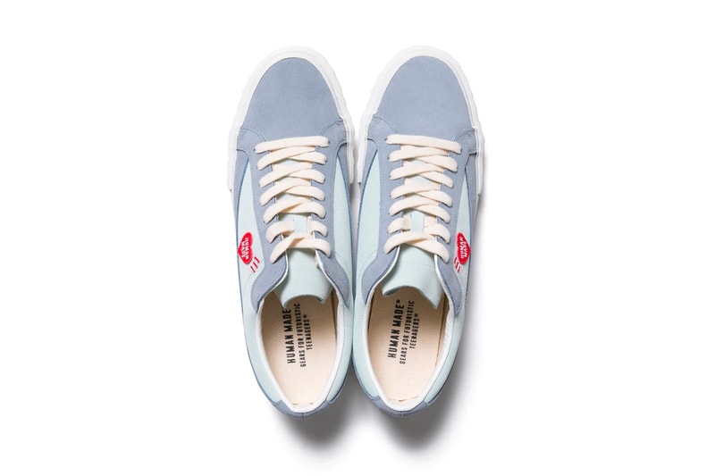 HUMAN MADE Suede Heart Shoe Premium delicate HM19CS055 sneakers footwear trainers runners skate gears for futuristic teenagers pharrell williams nigo Spring Summer 2020