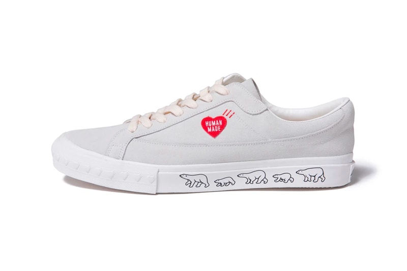 HUMAN MADE Suede Heart Shoe Premium delicate HM19CS055 sneakers footwear trainers runners skate gears for futuristic teenagers pharrell williams nigo Spring Summer 2020