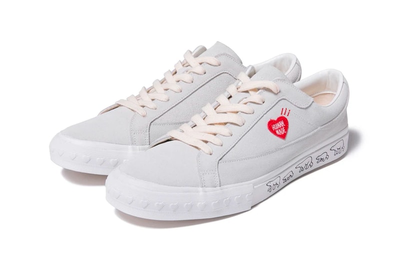 HUMAN MADE Suede Heart Shoe Premium delicate HM19CS055 sneakers footwear trainers runners skate gears for futuristic teenagers pharrell williams nigo Spring Summer 2020