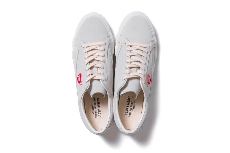 HUMAN MADE Suede Heart Shoe Premium delicate HM19CS055 sneakers footwear trainers runners skate gears for futuristic teenagers pharrell williams nigo Spring Summer 2020