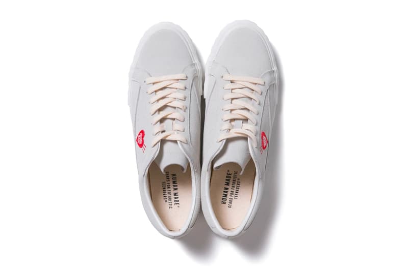 HUMAN MADE Suede Heart Shoe Premium delicate HM19CS055 sneakers footwear trainers runners skate gears for futuristic teenagers pharrell williams nigo Spring Summer 2020
