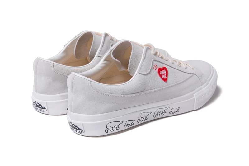 HUMAN MADE Suede Heart Shoe Premium delicate HM19CS055 sneakers footwear trainers runners skate gears for futuristic teenagers pharrell williams nigo Spring Summer 2020