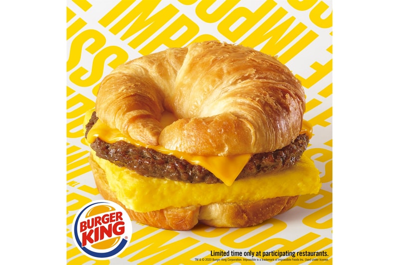 Impossible Foods Plant Based Pork Sausage Unveil CES 2020 Release Info Kosher Halal Burger King Croissan’wich