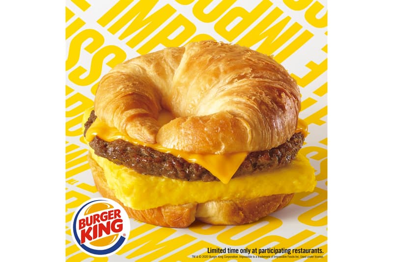 Impossible Foods Plant Based Pork Sausage Unveil CES 2020 Release Info Kosher Halal Burger King Croissan’wich
