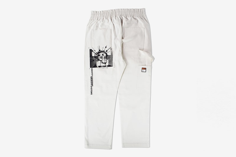 INDVLST Lab Screen Print Kit Volume 3 Release Chino Work Pant Automated Print Program White