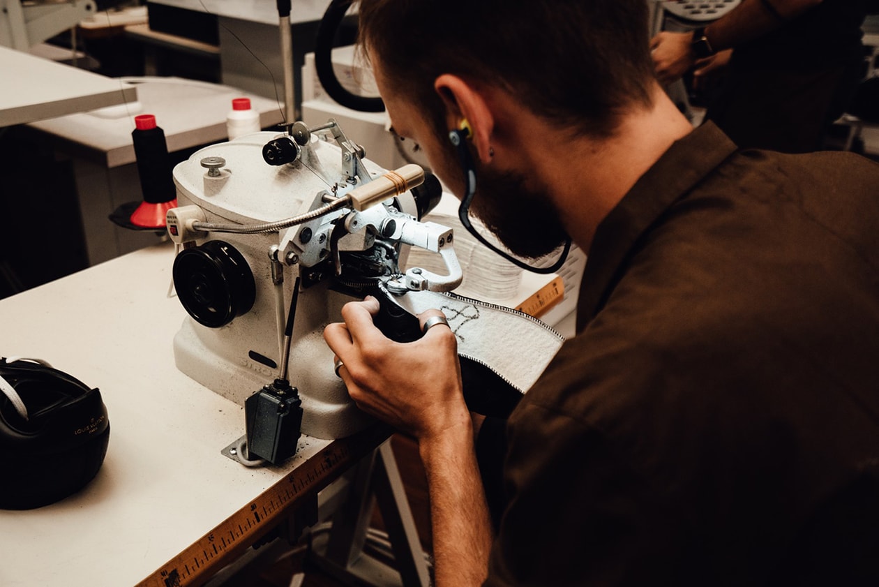 A Look Inside Louis Vuitton Footwear Atelier venice design virgil abloh venice italy studio visit workshop andy warhol 