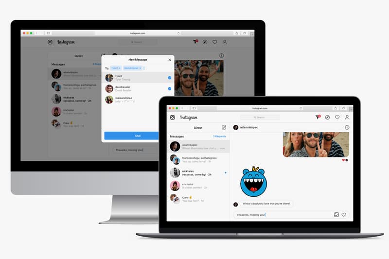Instagram Direct Messages Coming Web Desktop Browser